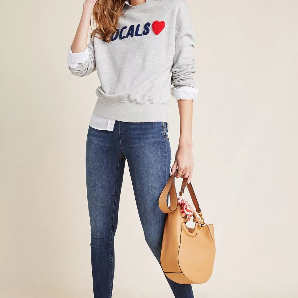 Anthropologie Pilcro High-Rise Denim Leggings size 33